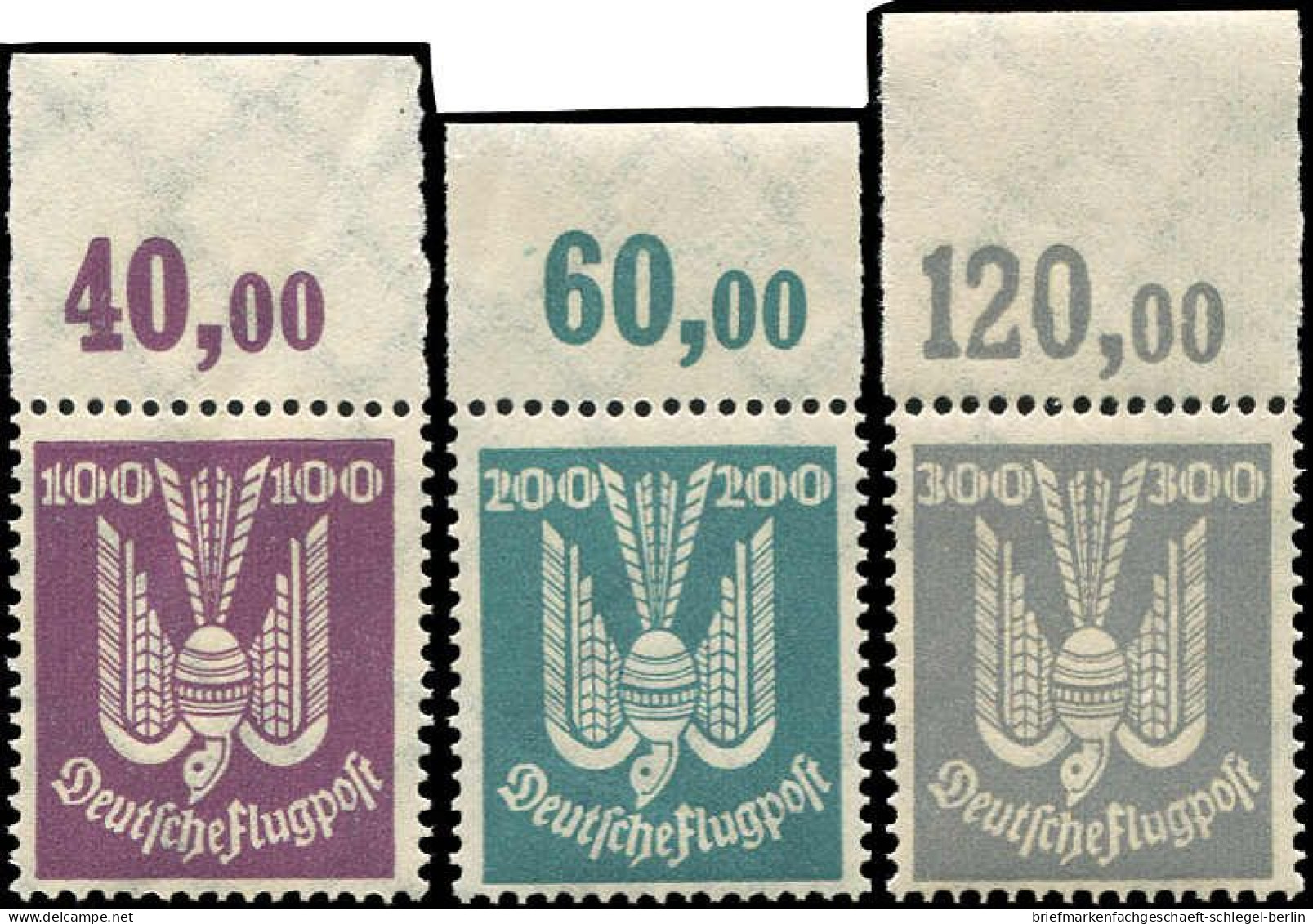 Deutsches Reich, 1924, 344-50 OR, Postfrisch - Andere & Zonder Classificatie
