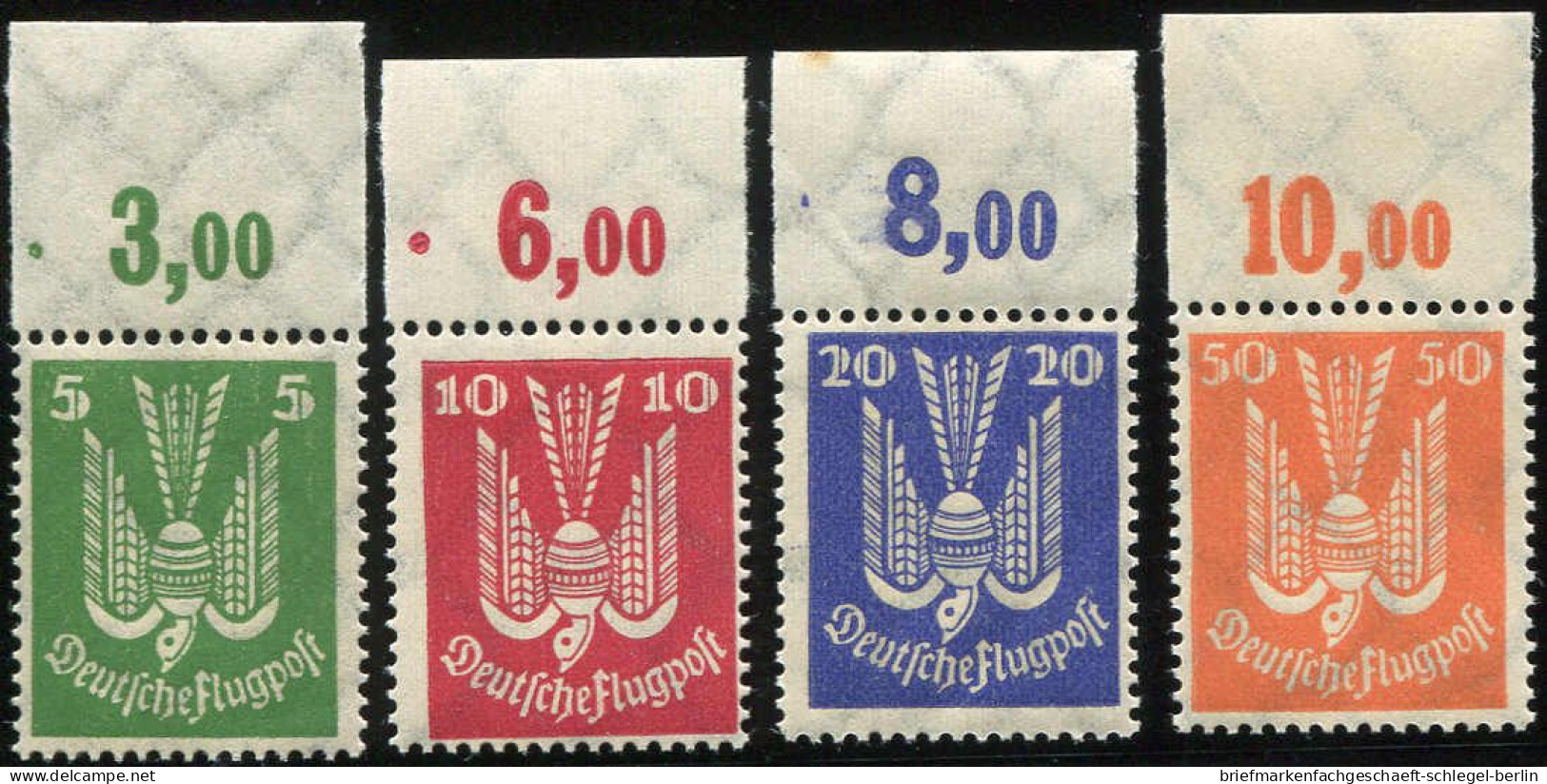 Deutsches Reich, 1924, 344-50 OR, Postfrisch - Altri & Non Classificati
