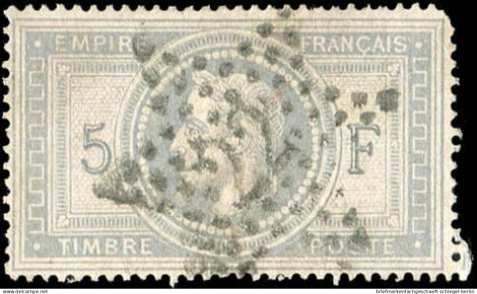 Frankreich, 1869, Gestempelt - Autres & Non Classés