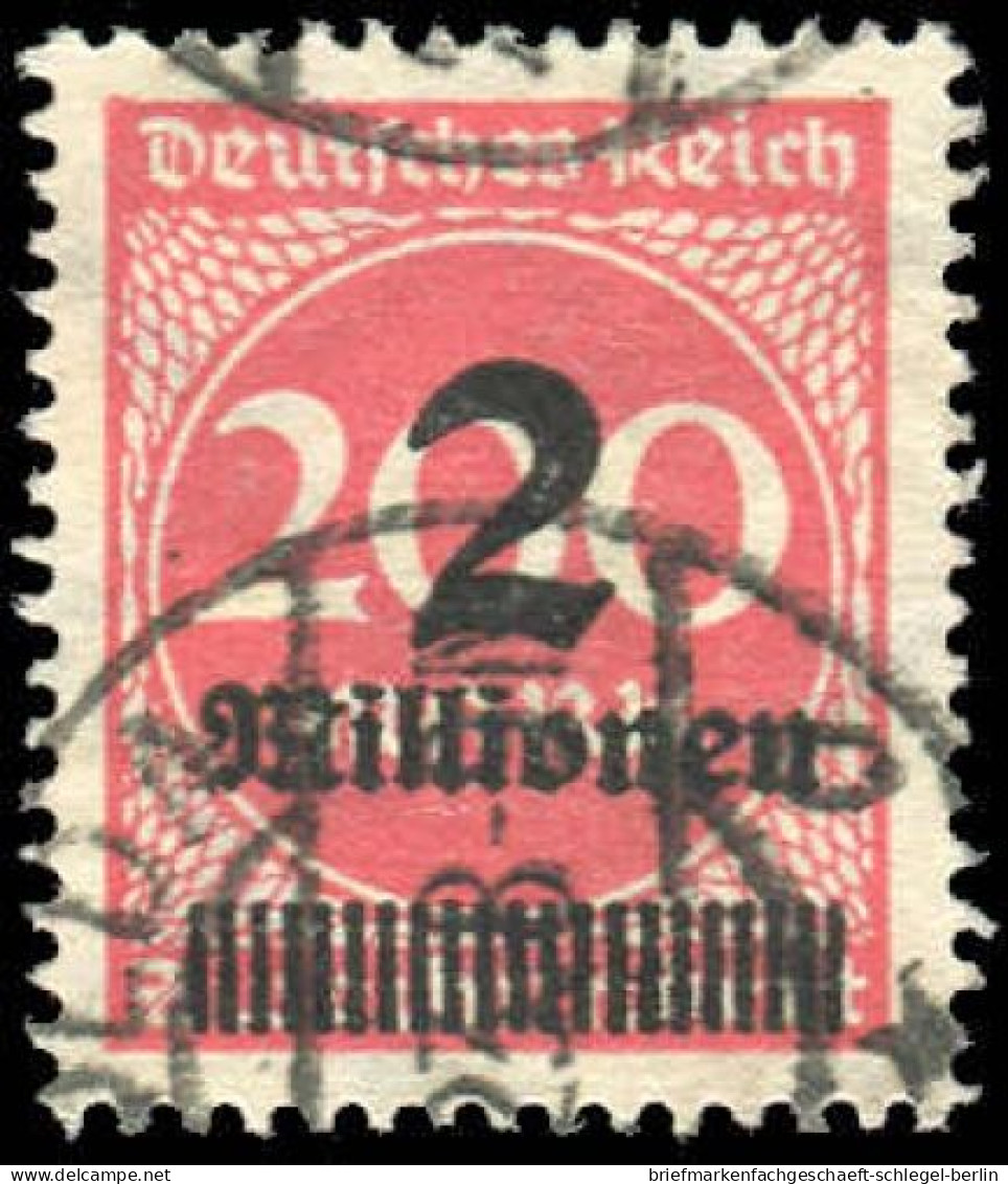 Deutsches Reich, 1923, 309 Y, Gestempelt - Other & Unclassified