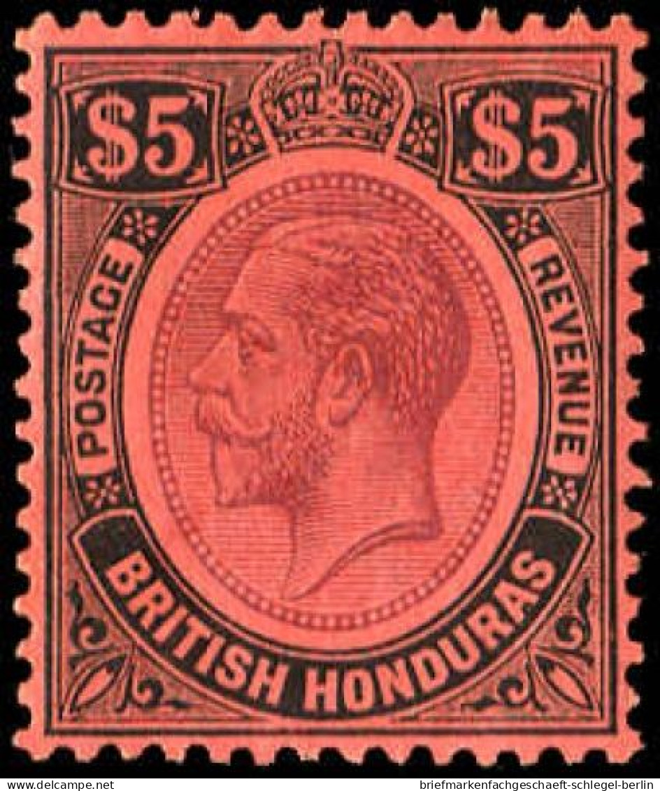 Brit. Honduras, 1913, Ungebraucht - Amerika (Varia)