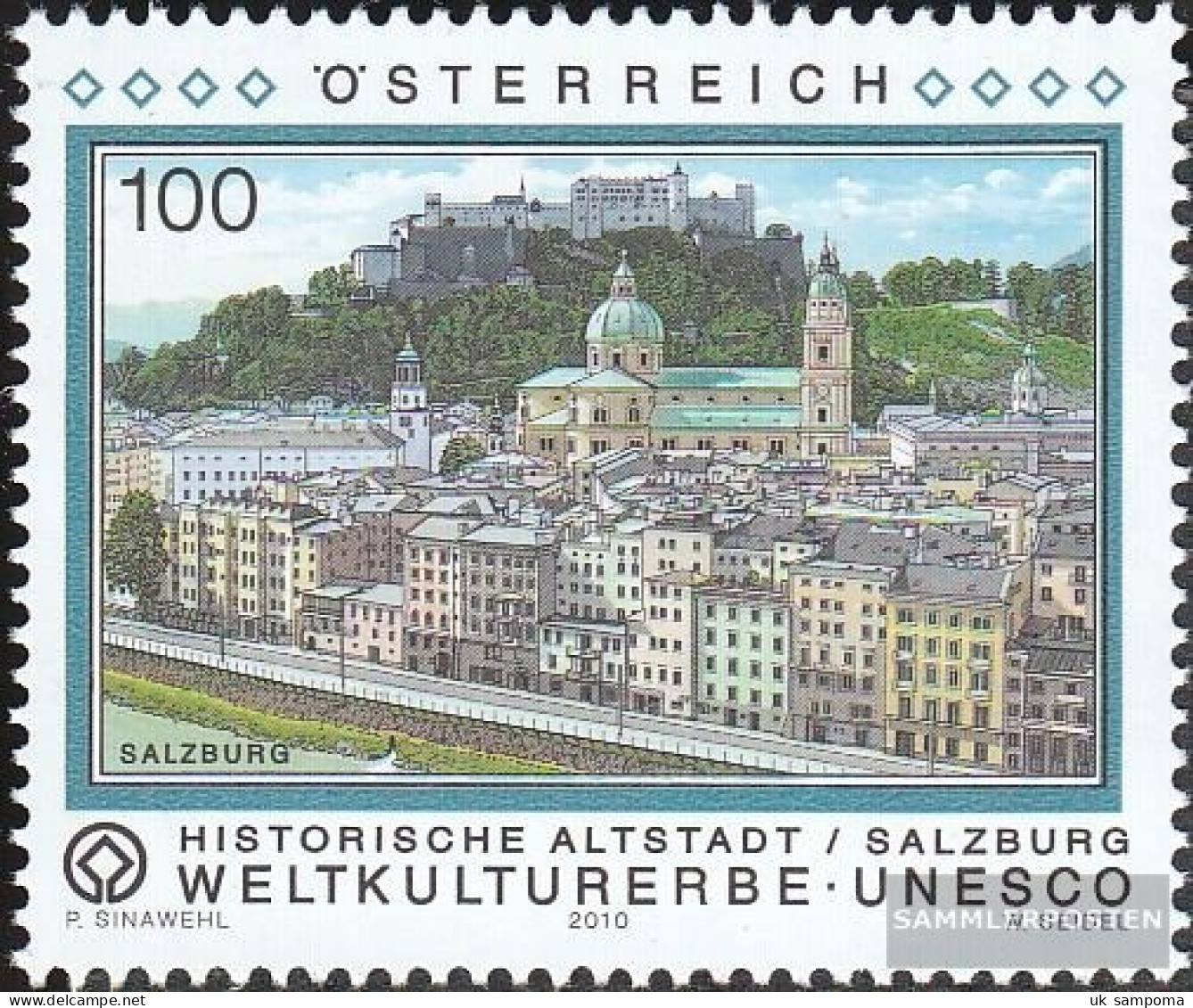 Austria 2850 (complete Issue) Unmounted Mint / Never Hinged 2010 UNESCO-Welterbe - Nuevos