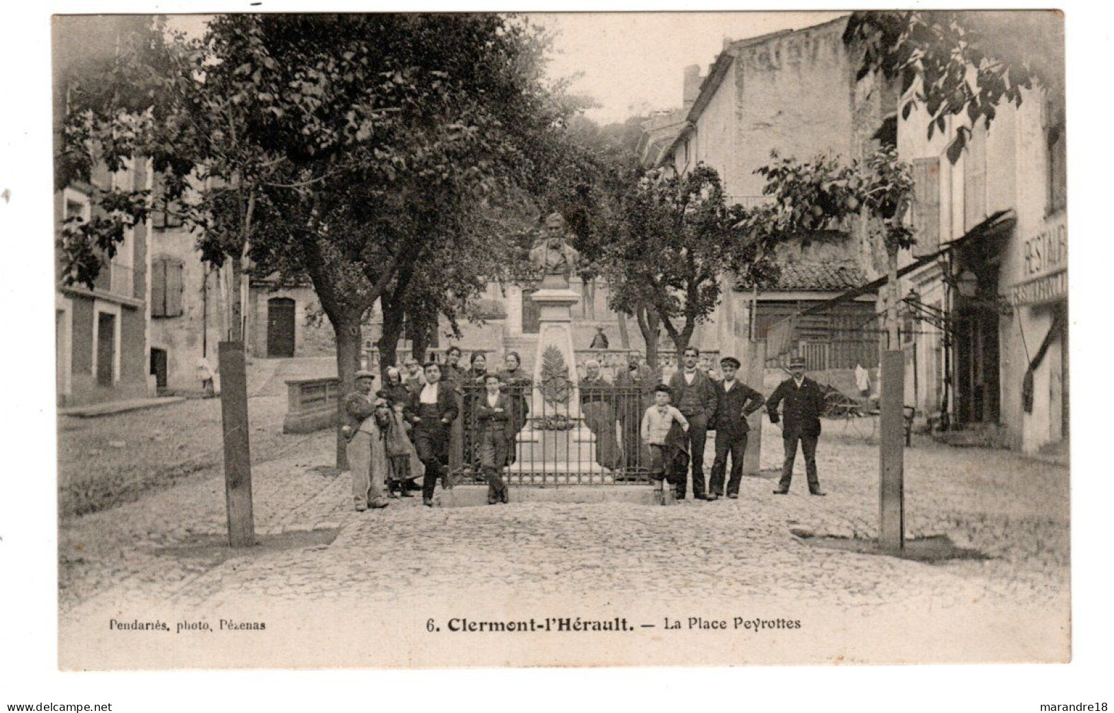 Clermont L'hérault , La Place Peyrottes - Clermont L'Hérault