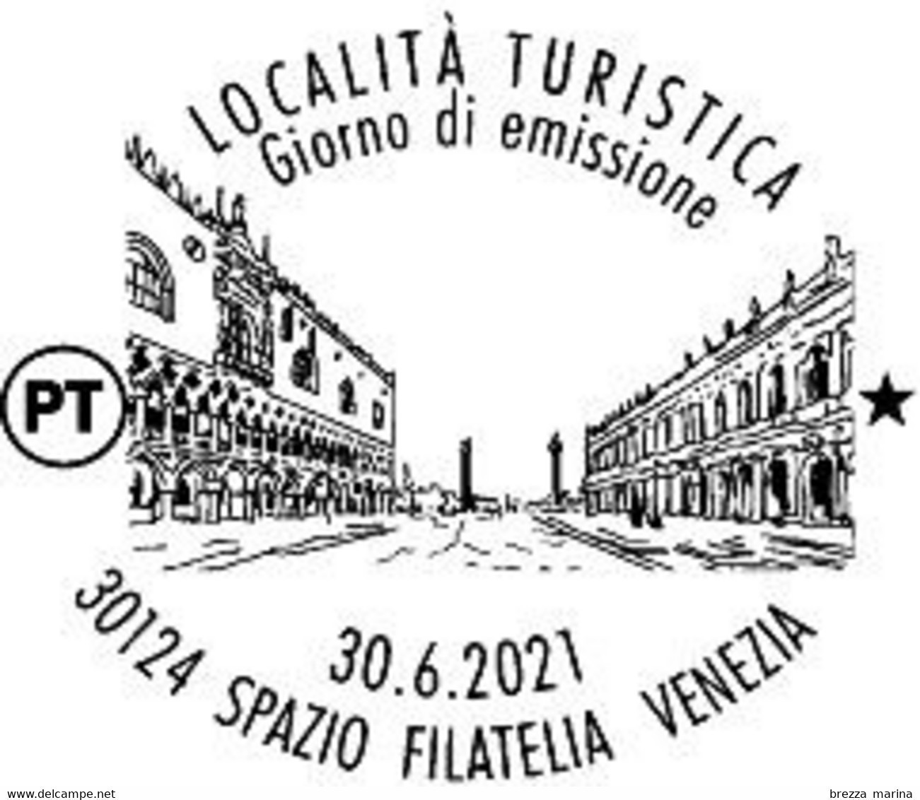 ITALIA - Usato - 2021 - Turismo - L’Italia Riparte – Venezia Ti Aspetta – Palazzo Ducale - B - 2021-...: Used