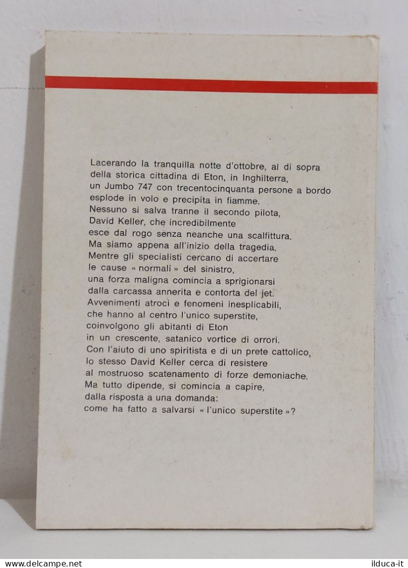 68617 Urania N. 724 1977 - James Herbert - Il Superstite - Mondadori - Science Fiction Et Fantaisie