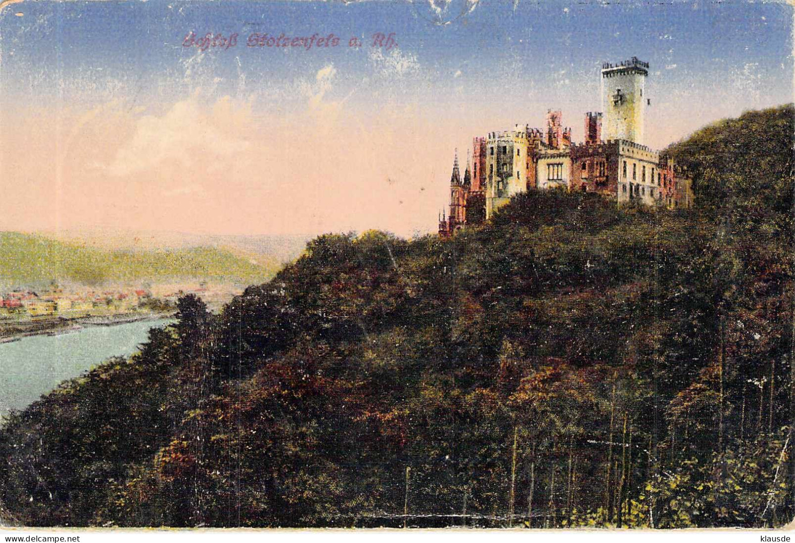 Schloss Stolzenfels Gel.1927 - Sonstige & Ohne Zuordnung
