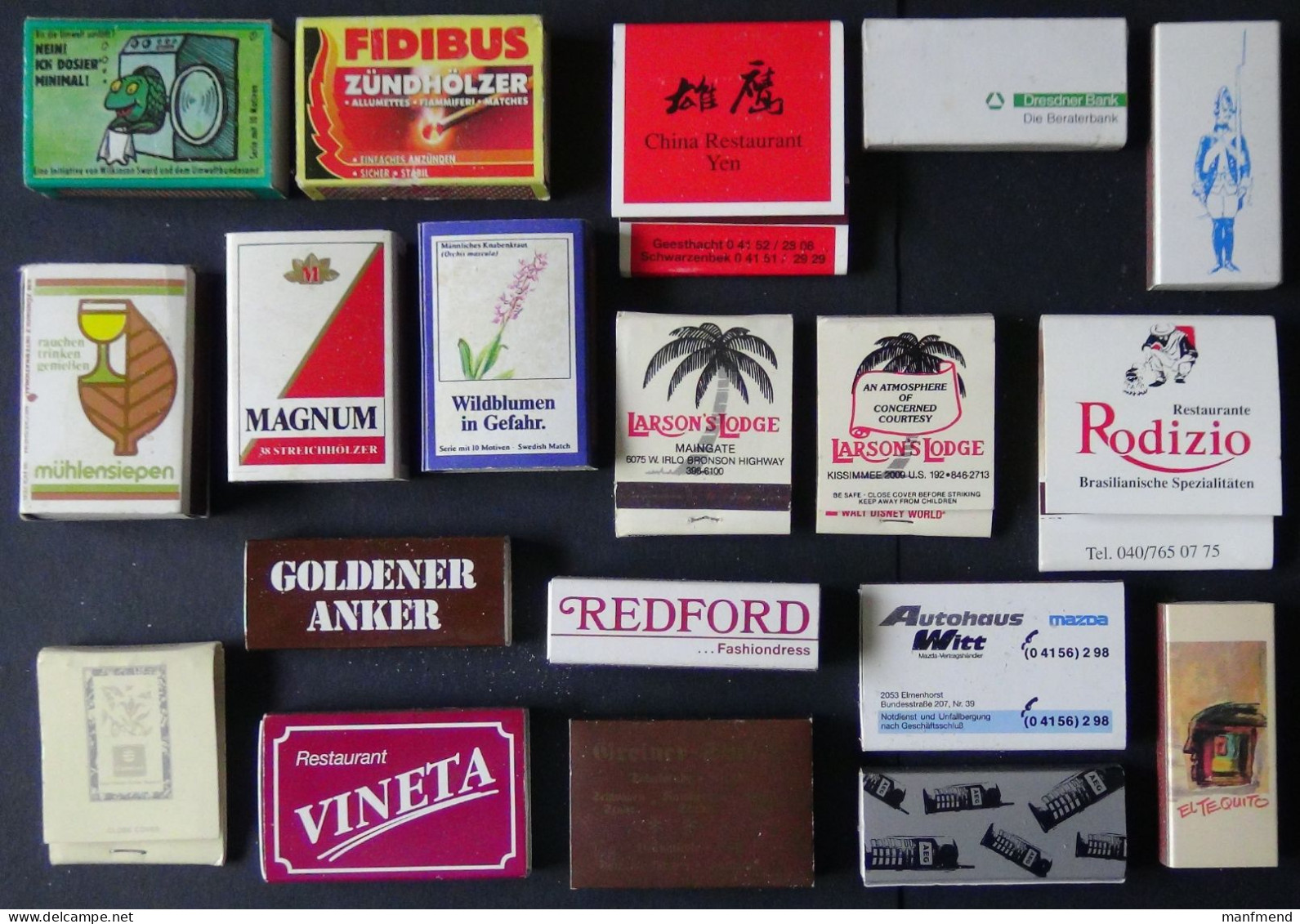 Germany - Lot St. 19 - Look Scan - Matchboxes