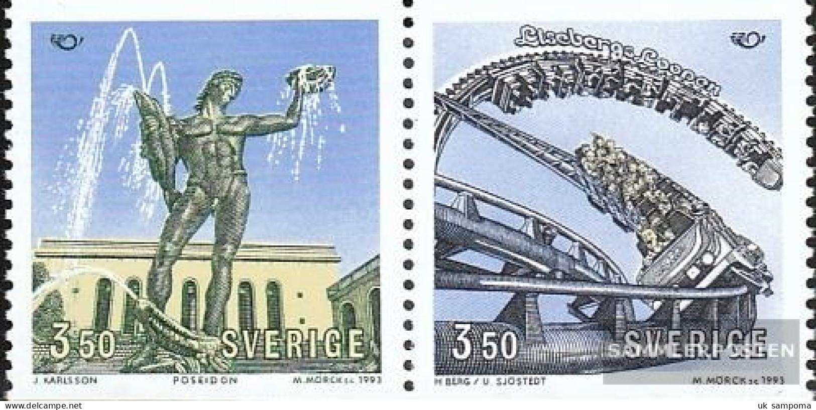 Sweden 1772-1773 Couple (complete Issue) Unmounted Mint / Never Hinged 1993 NORTH 93 - Ongebruikt