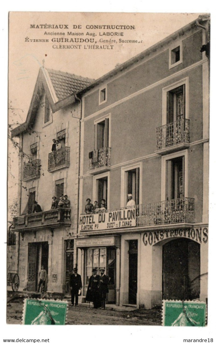 Clermont L'hérault , Materiaux De Construction étienne Guiraudou , Ancienne Maison Laborie - Clermont L'Hérault