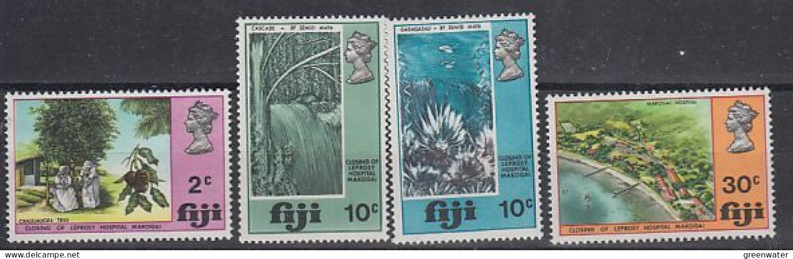 Fidji 1970 Closing Of Lepra House 4v  ** Mnh (59837) - Fiji (1970-...)
