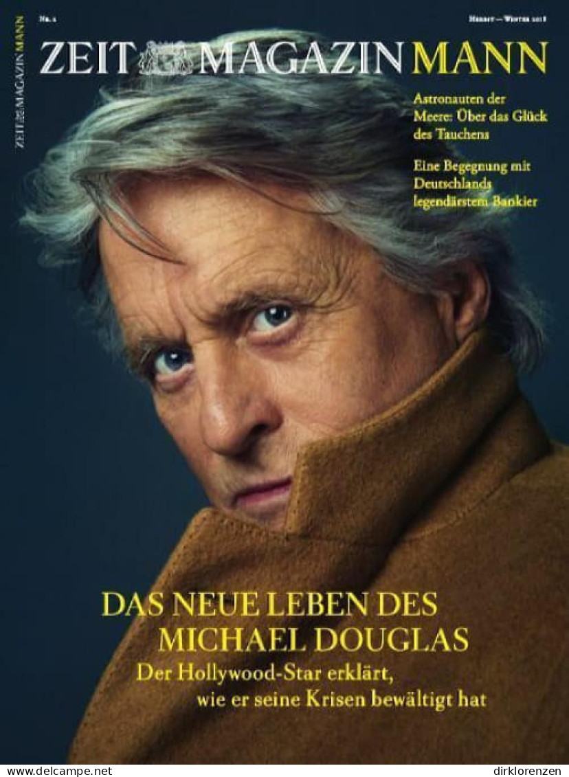 Zeit Magazine Mann Germany 2018-2 Michael Douglas  - Sin Clasificación