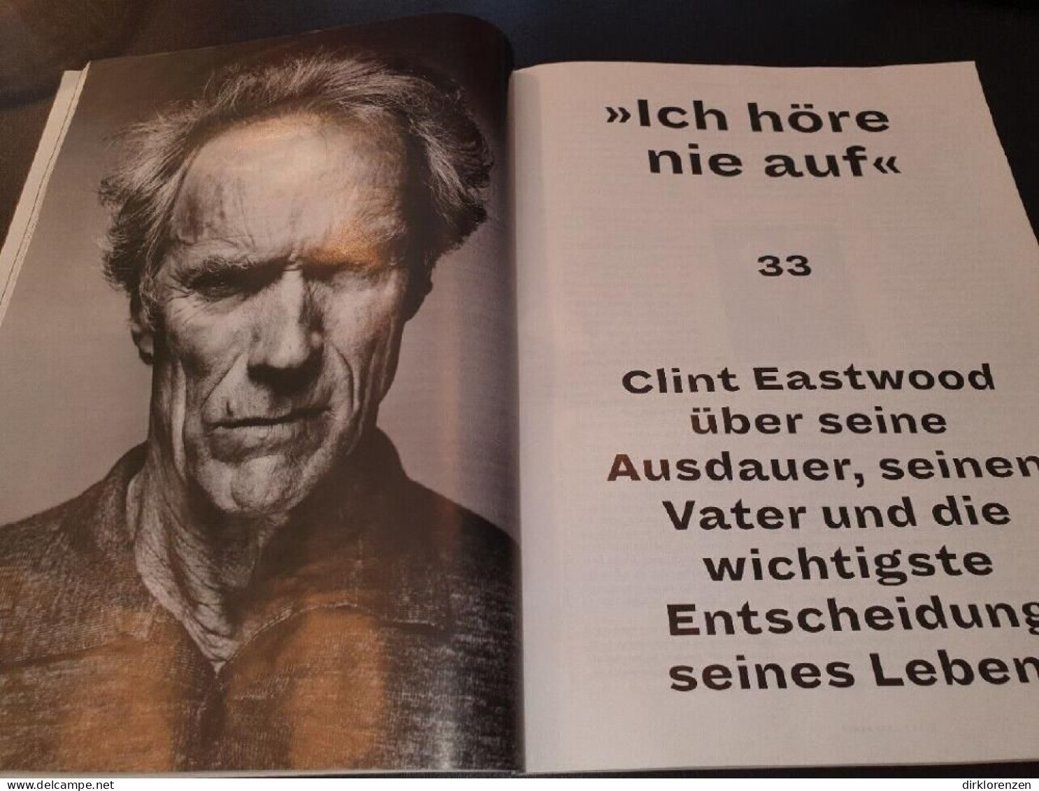 Zeit Magazine Germany 2017-40 Clint Eastwood   - Non Classés
