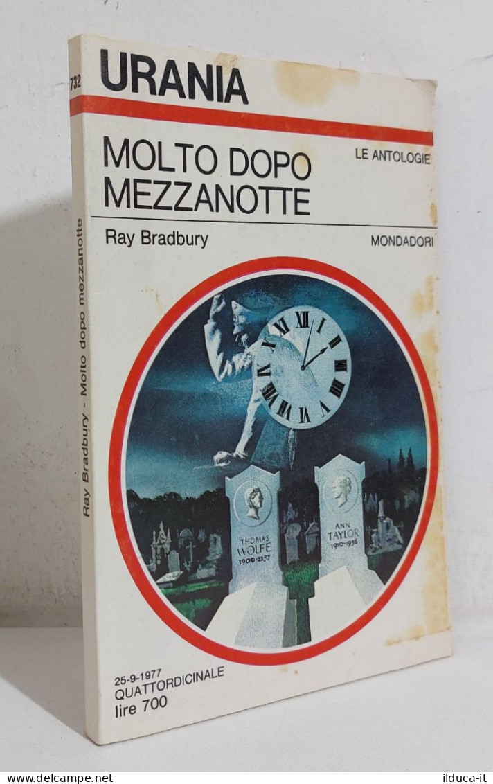 68631 Urania N. 732 1977 - Ray Bradbury - Molto Dopo Mezzanotte - Mondadori - Sciencefiction En Fantasy