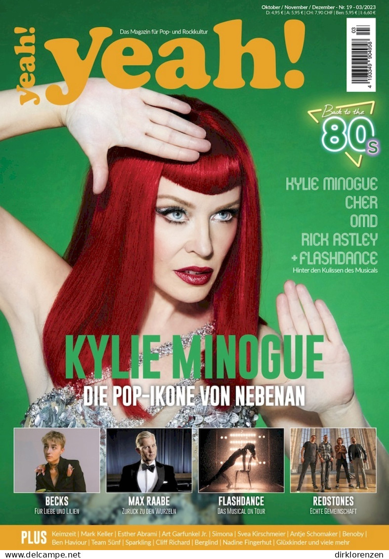 Yeah Magazine Germany 2023 #19 Kylie Minogue OMD Cher Rick Astley Flashdance - Non Classés
