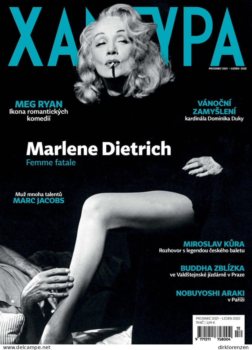 Xantypa Magazine Czechia 2021-12 Marlene Dietrich - Non Classés