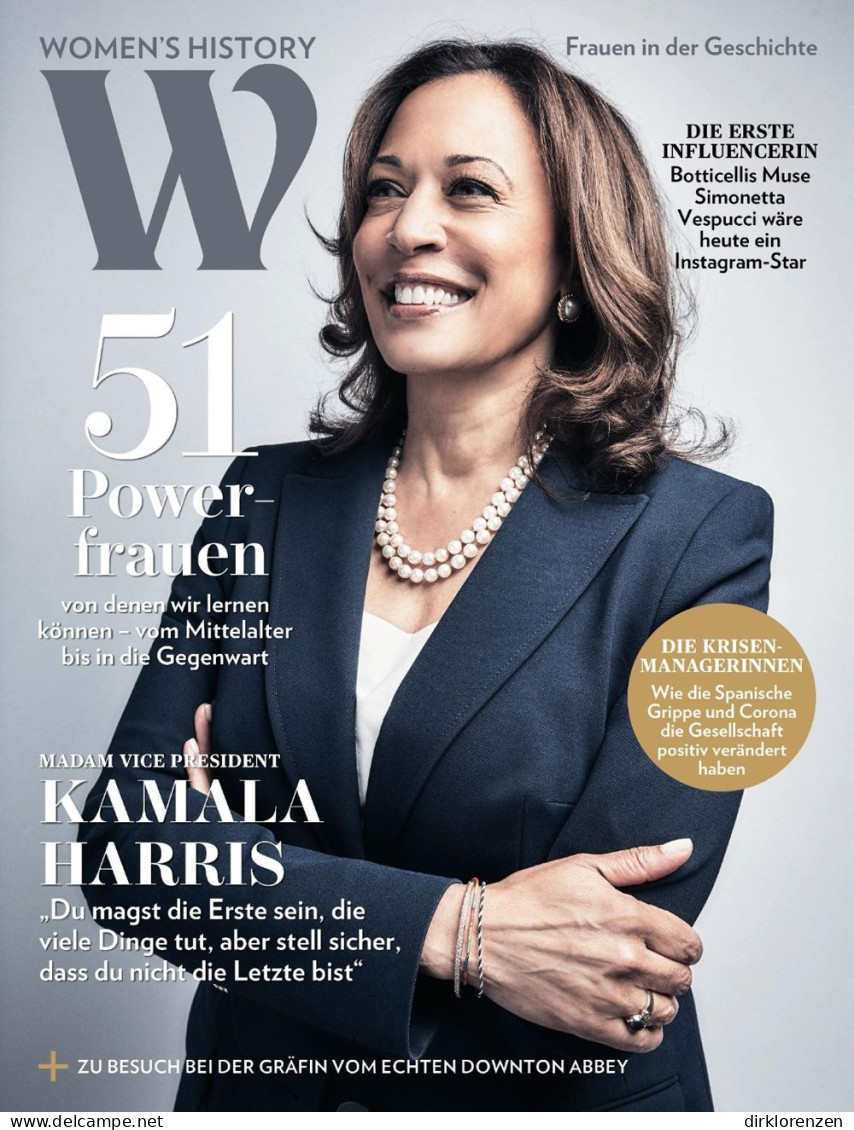 Womens History Magazine Germany 2021 #1 Kamala Harris - Non Classés