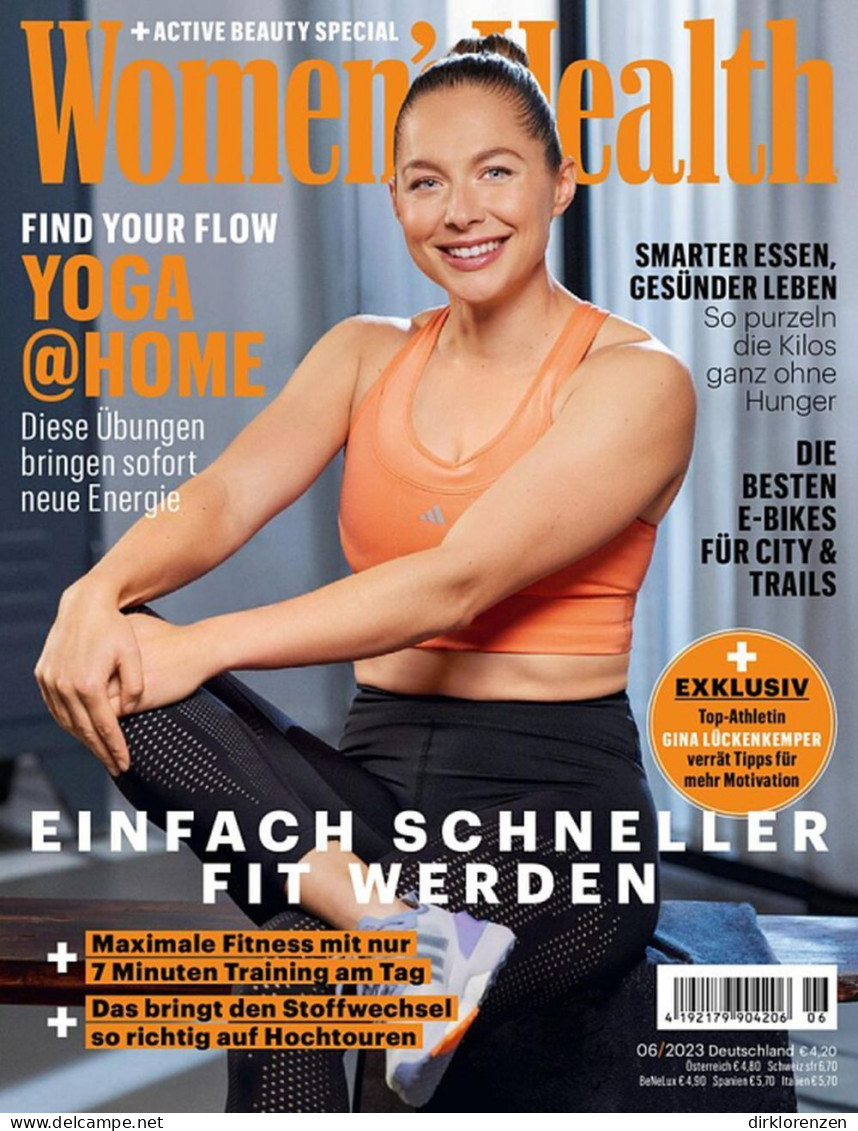 Womens Health Magazine Germany 2023-06 Gina Lückenkemper - Ohne Zuordnung