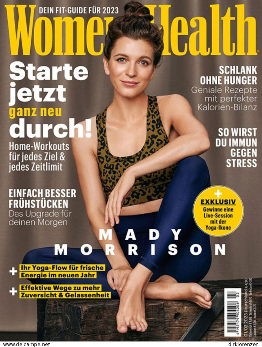 Womens Health Magazine Germany 2023-01+02 Mady Morrison - Non Classés