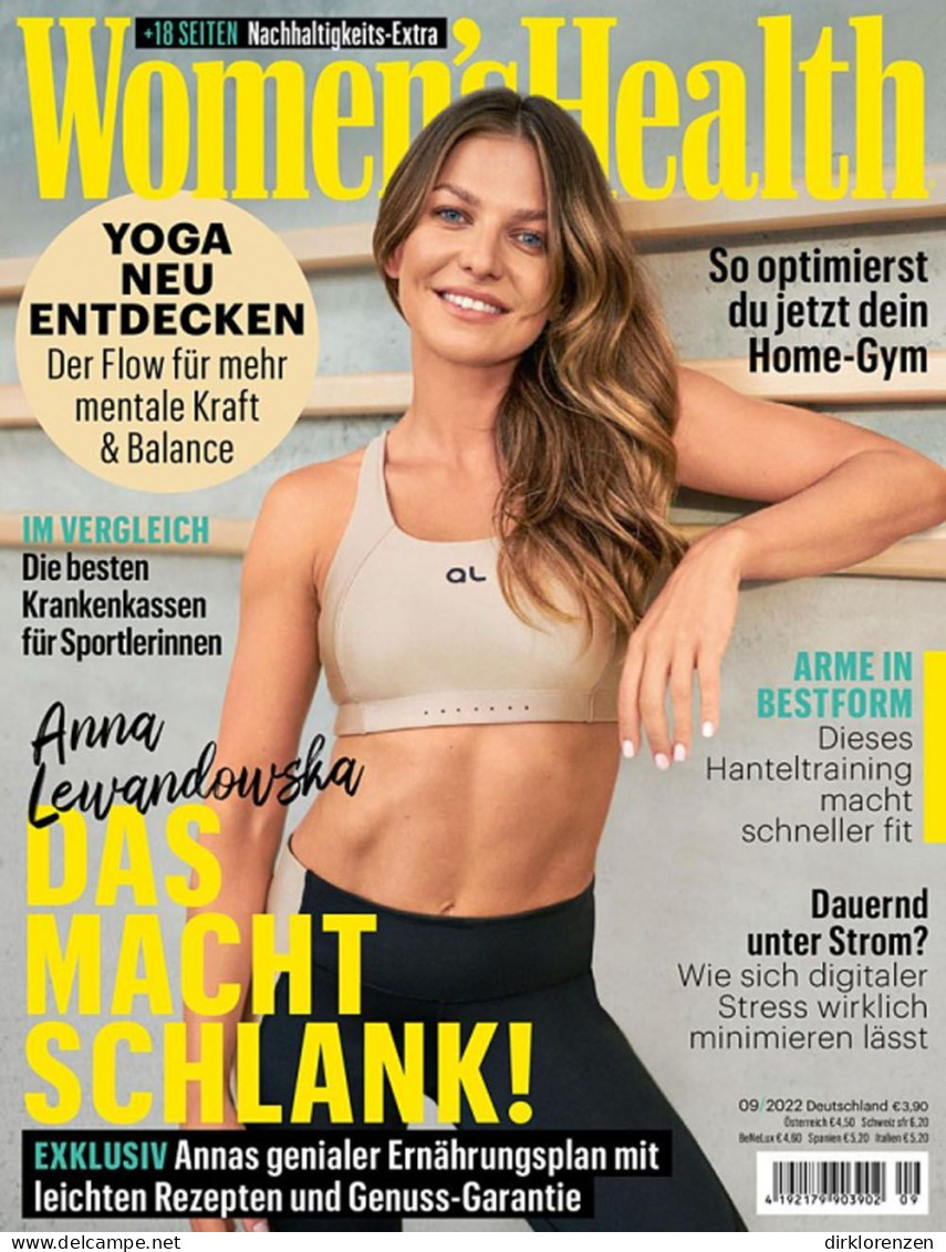 Womens Health Magazine Germany 2022-09 Anna Lewandowska - Ohne Zuordnung