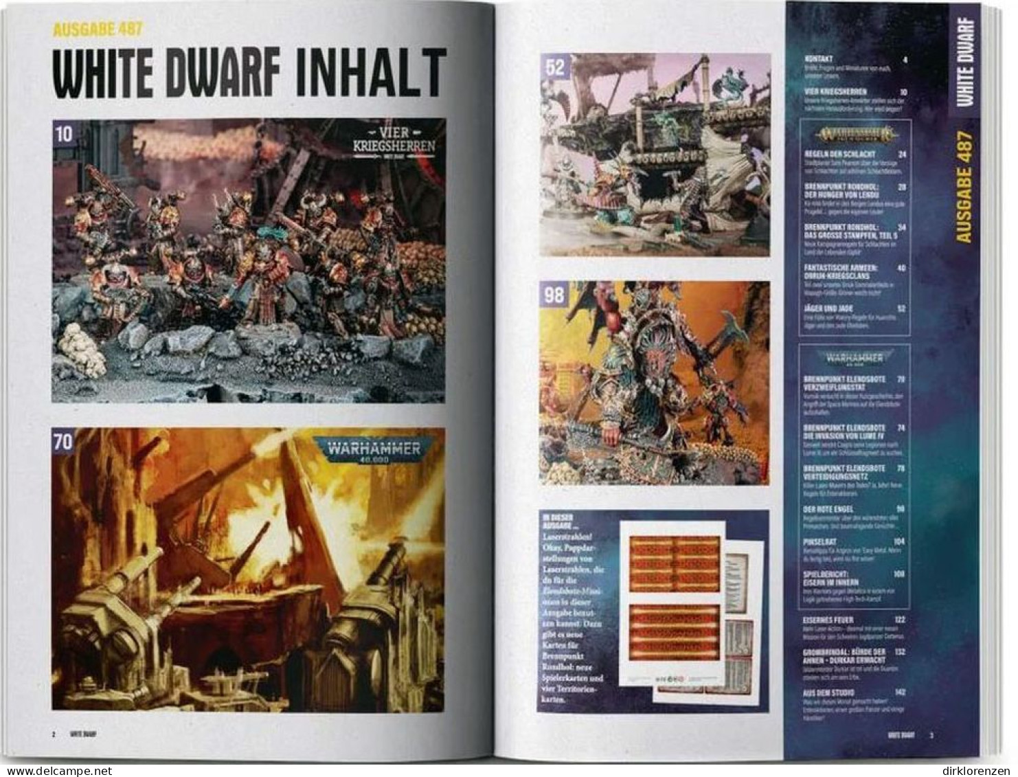 White Dwarf Magazine Germany 2023 #488 Warhammer - Unclassified