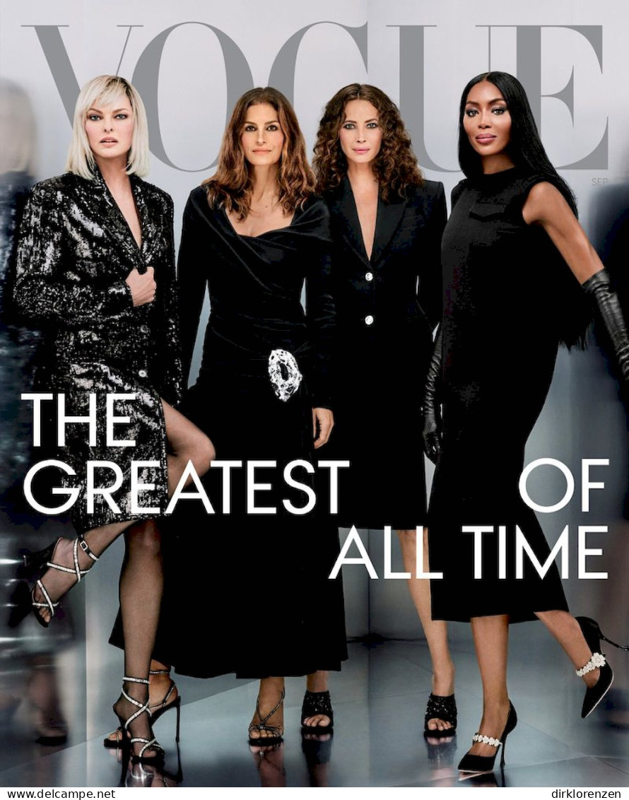 Vogue Magazine USA 2023-09 Christy Turlington Cindy Crawford Linda Evangelista Naomi Campbell  - Ohne Zuordnung
