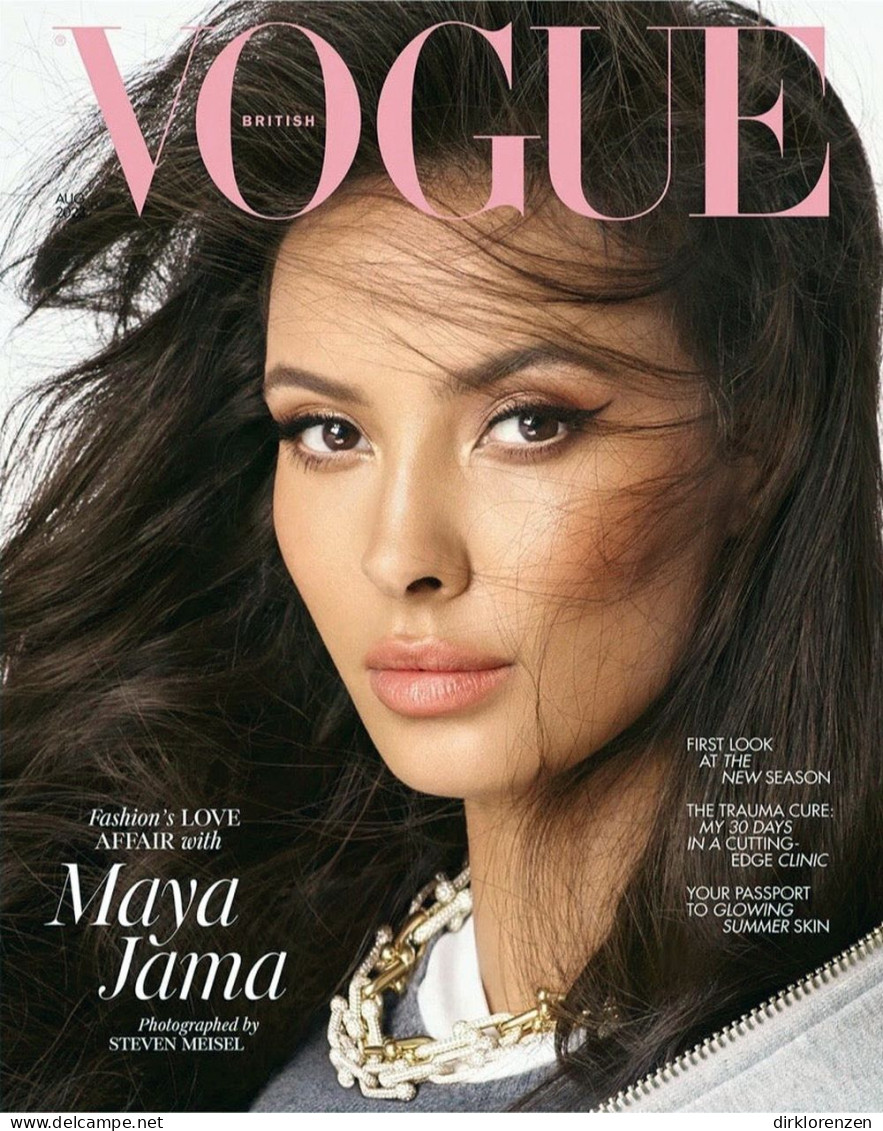 Vogue Magazine UK 2023-08 Maya Jama  - Non Classés