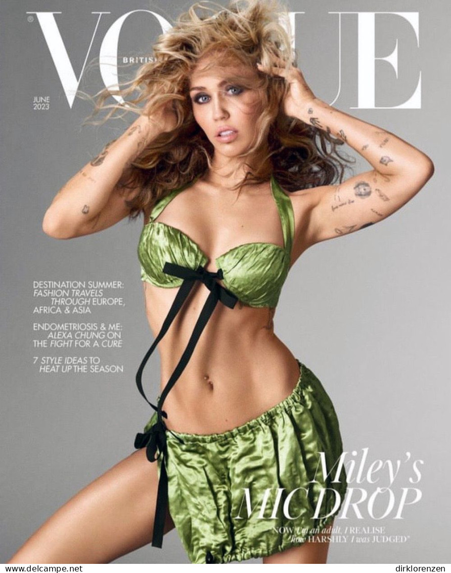 Vogue Magazine UK 2023-06 Miley Cyrus - Zonder Classificatie