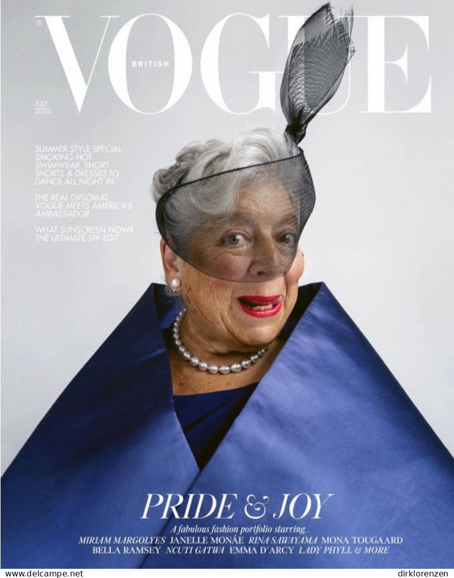 Vogue Magazine UK 2023-07 Miriam Margolyes - Non Classés