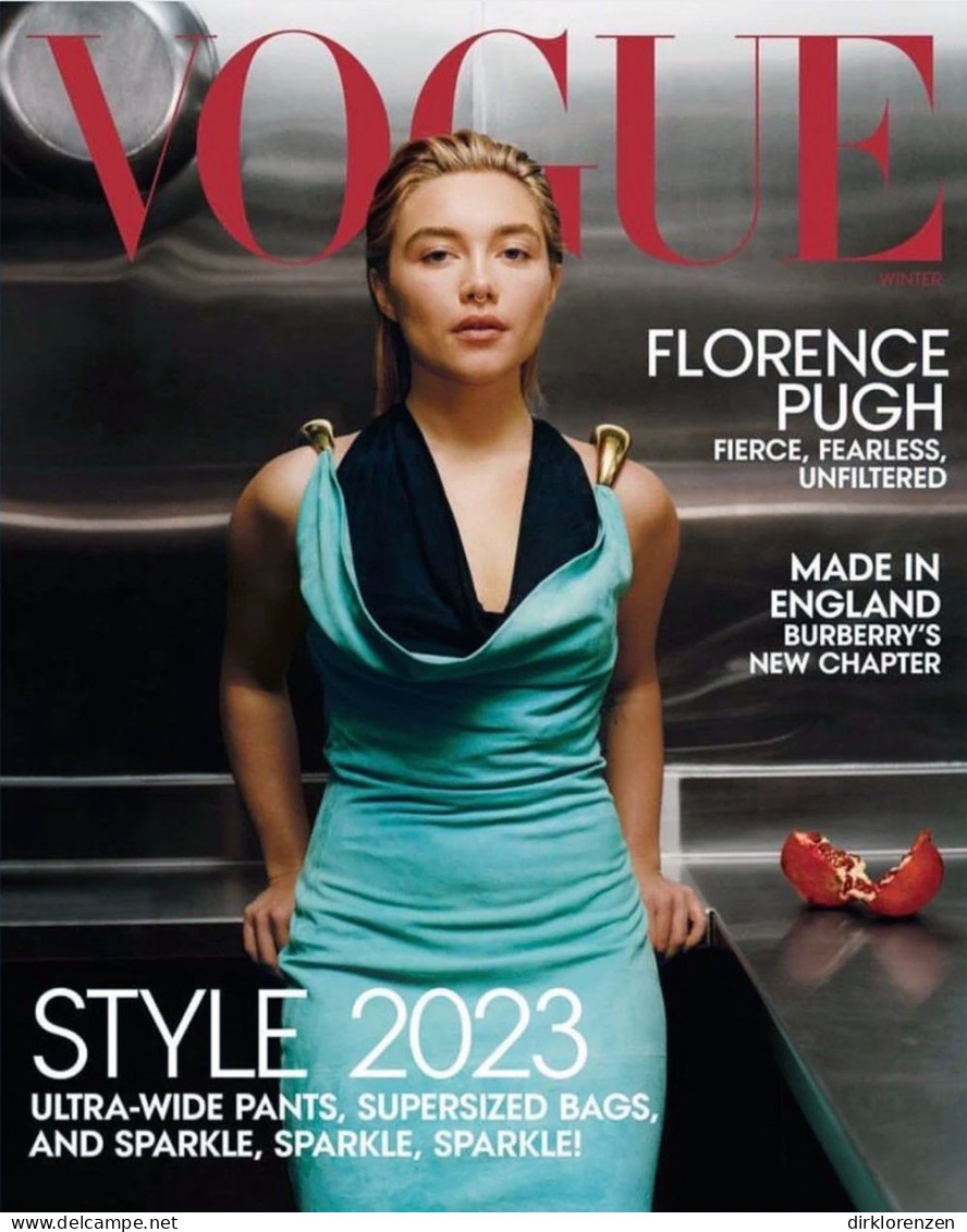 Vogue Magazine USA 2023-01+02 Florence Pugh - Zonder Classificatie