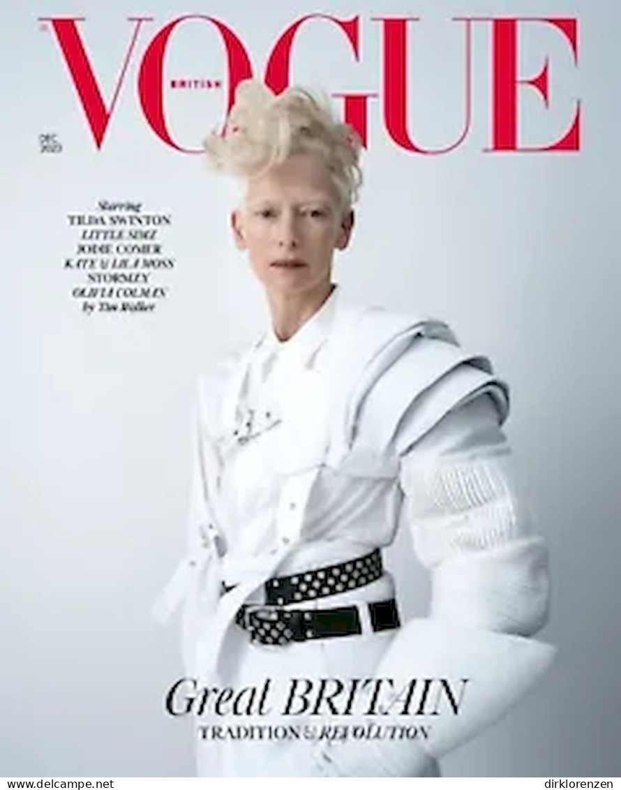 Vogue Magazine UK 2023-12 Tilda Swinton - Non Classés