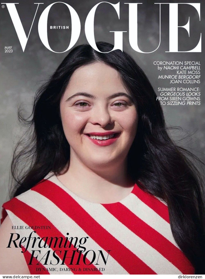 Vogue Magazine UK 2023-05 Ellie Goldstein - Non Classés
