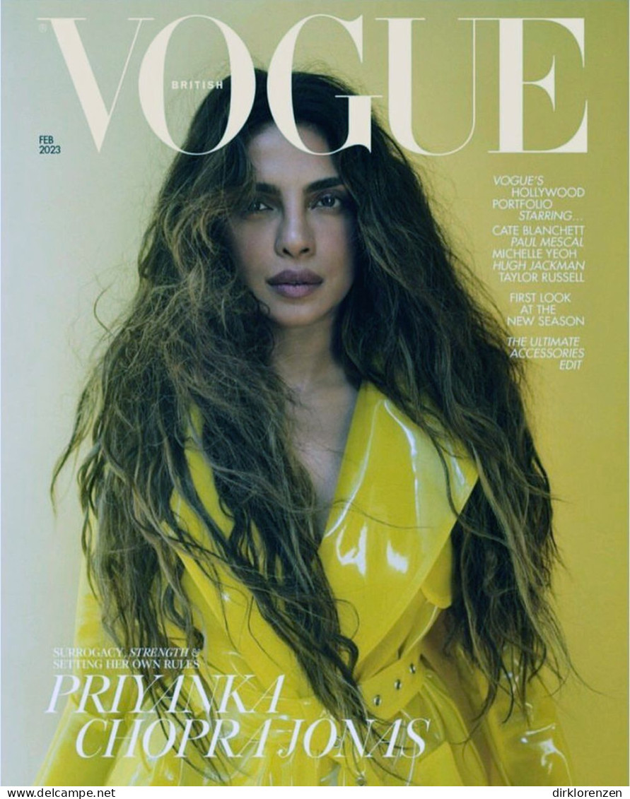 Vogue Magazine UK 2023-02 Priyanka Chopra Jonas - Zonder Classificatie