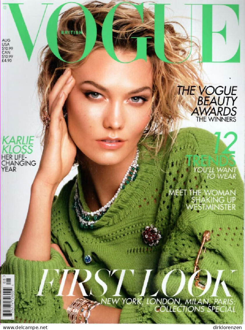 Vogue Magazine UK 2019-08 Karli Kloss - Unclassified