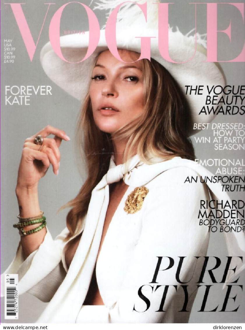 Vogue Magazine UK 2019-05 Kate Moss - Non Classés
