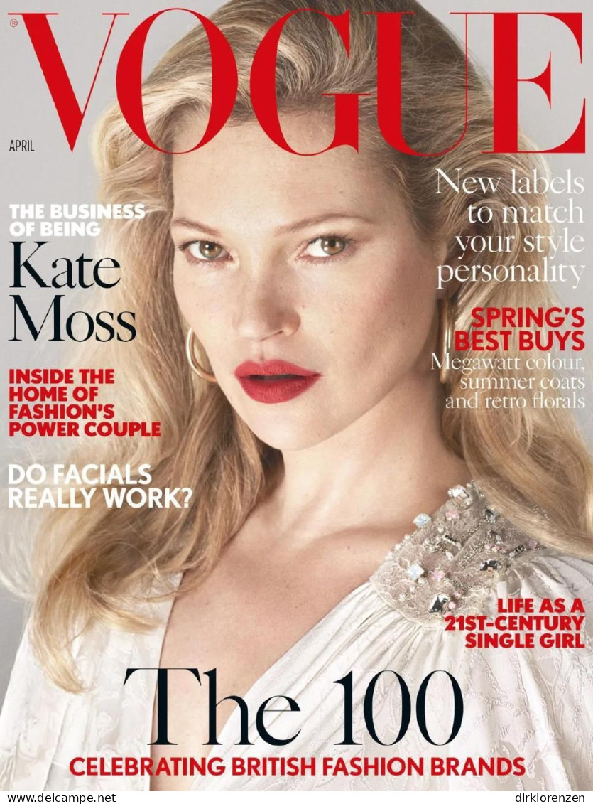 Vogue Magazine UK 2017-04 Kate Moss - Zonder Classificatie
