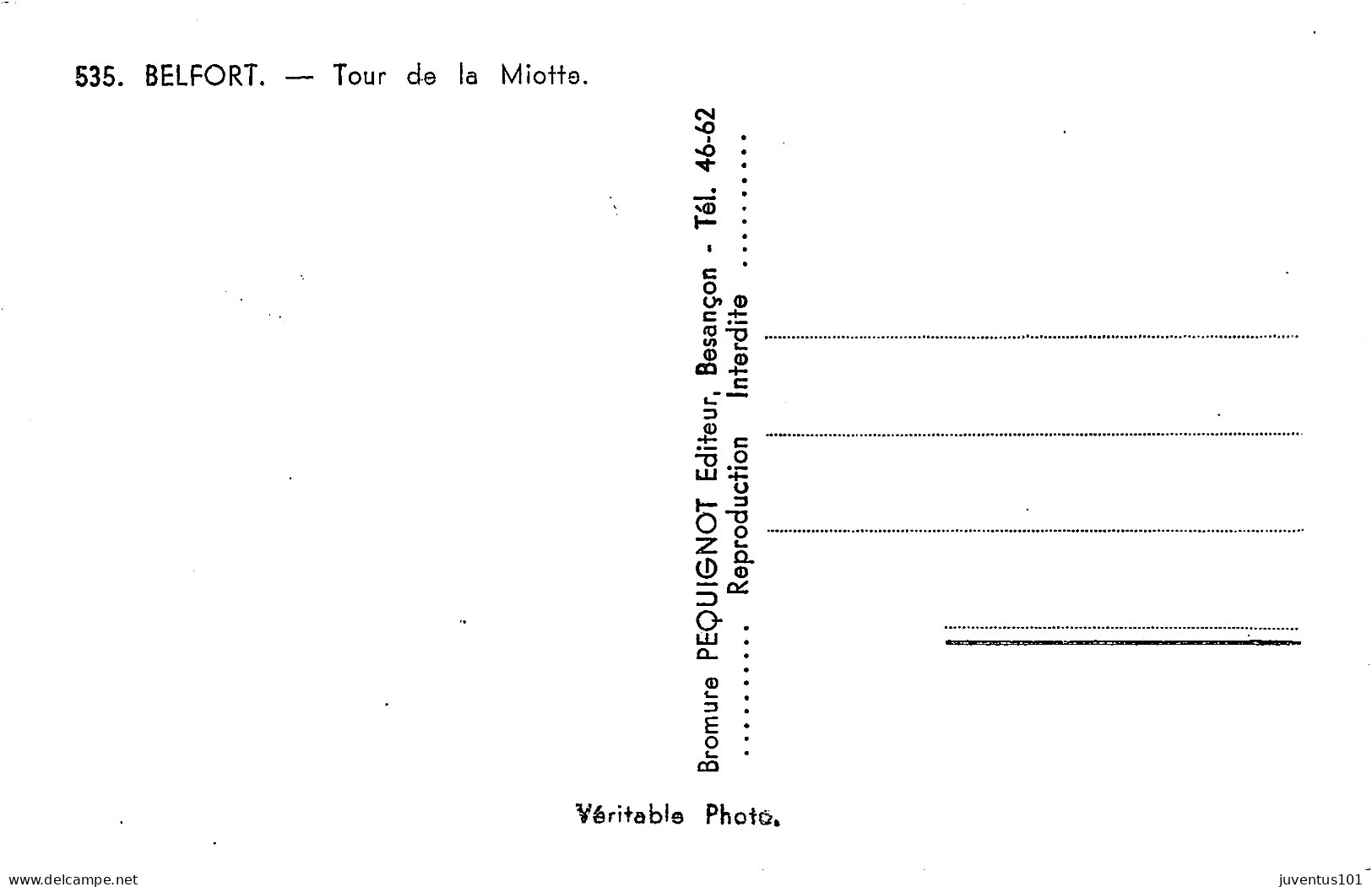 CPSM Belfort-Tour De La Miotte   L2917 - Belfort - Stadt