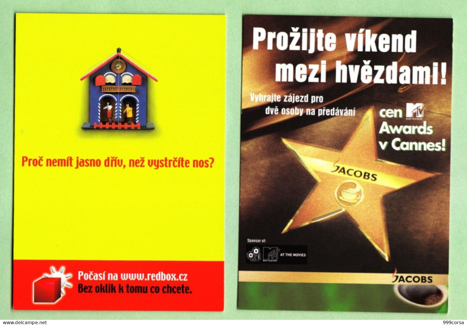 (D9) Cartoline Ediz. Boomerang Praga Rep. Ceca - Publicité