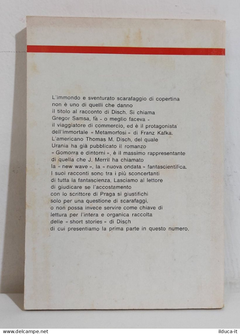 68656 Urania 1978 N. 750 - Thomas M. Disch - La Signora Degli Scarafaggi - Science Fiction Et Fantaisie