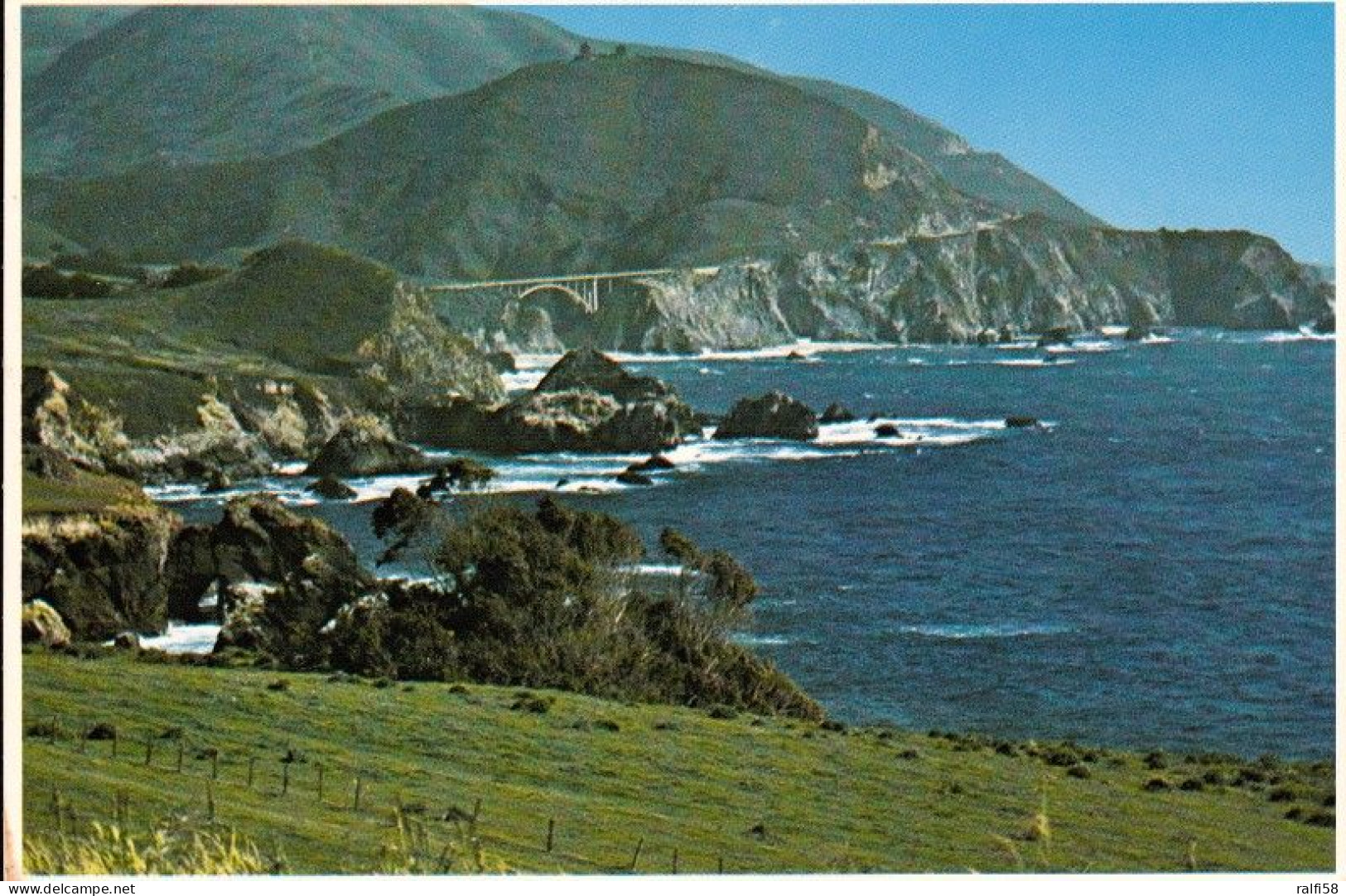 1 AK USA / California * Long Stretches Of Highway Border California's Beautiful Coastline * - Other & Unclassified