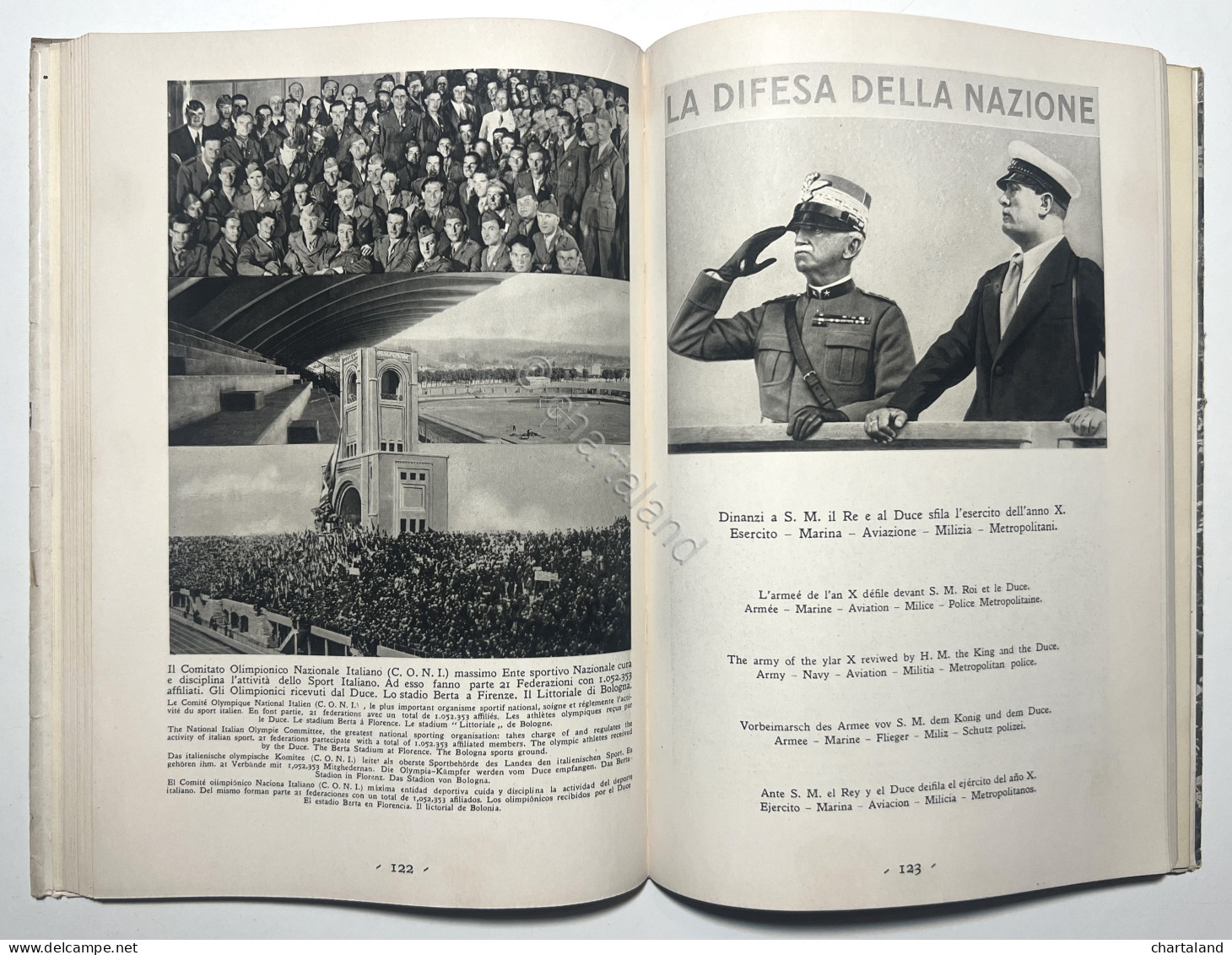 Istituto Nazionale L.U.C.E. - L'Italia Fascista In Cammino - Ed. 1932 - Otros & Sin Clasificación