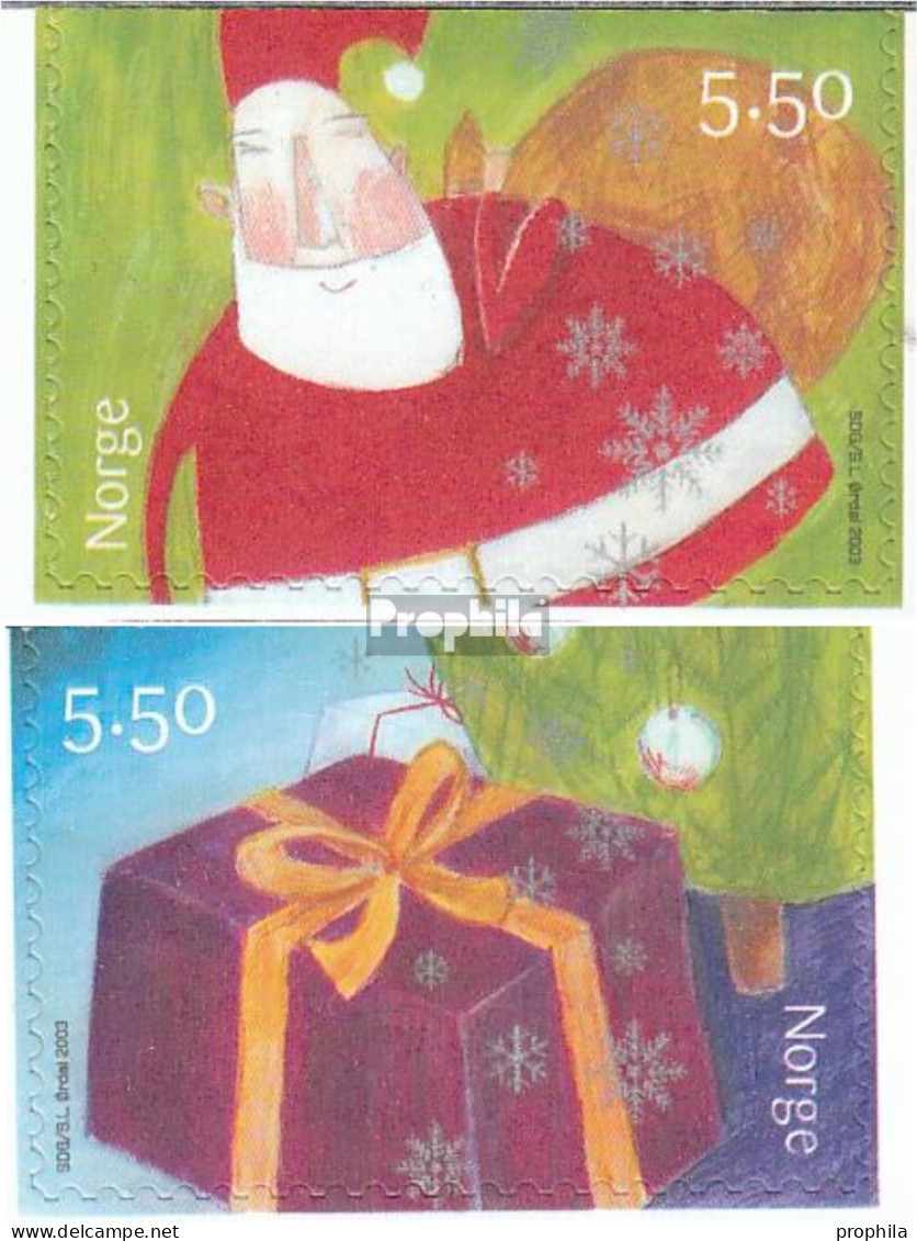 Norwegen 1484Do-1485Do (kompl.Ausg.) Postfrisch 2003 Weihnachten - Unused Stamps