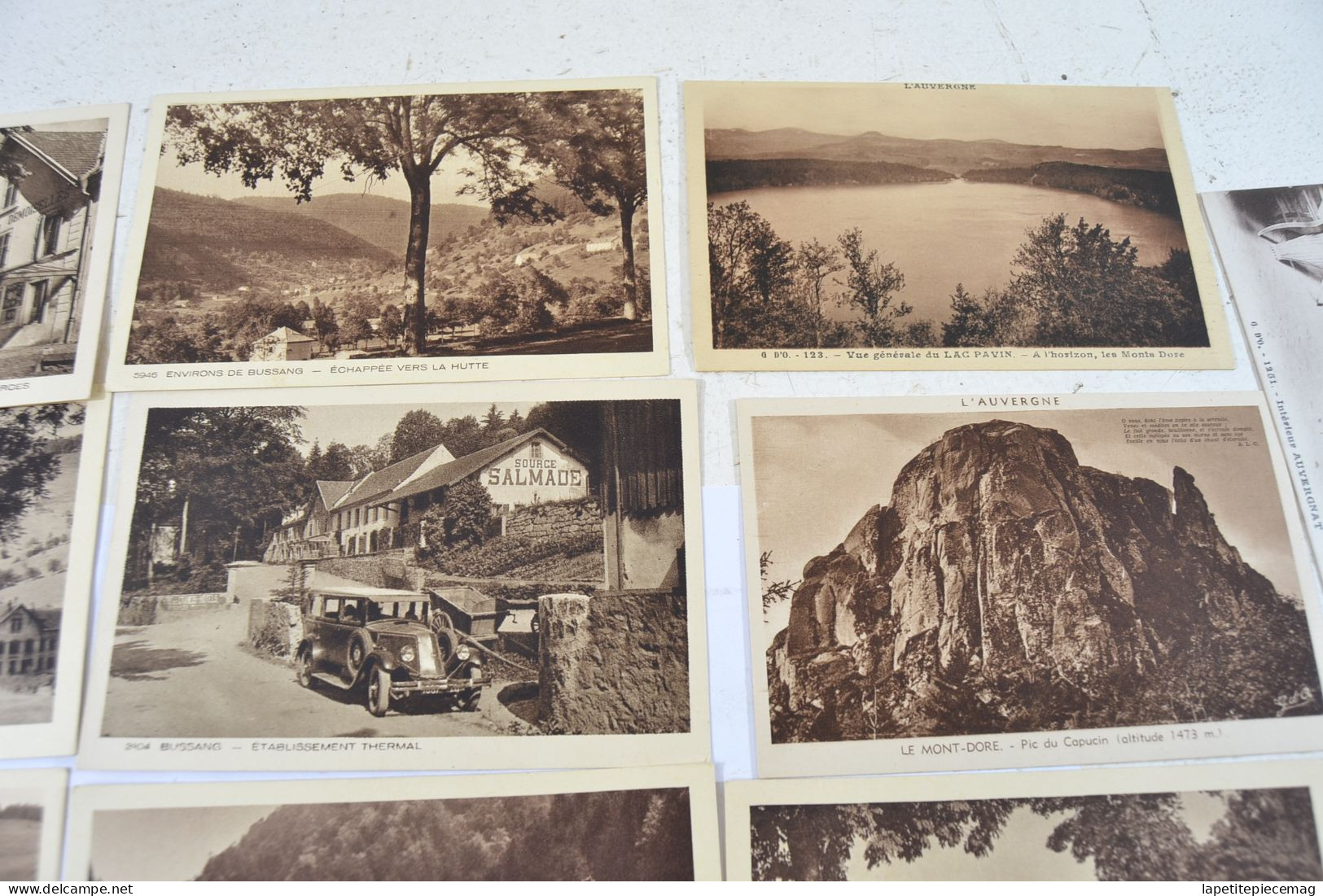 Lot Cartes Postales Vintage CPA BUSSANG Vosges  + Auvergne - Bussang