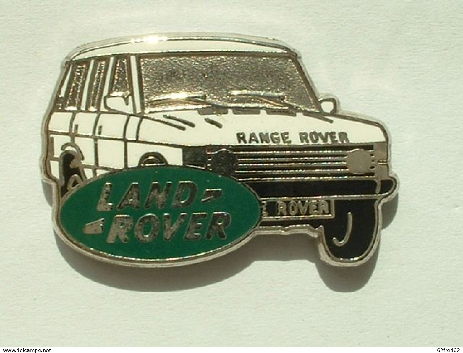 Pin's AUTOMOBILE LAND ROVER - RANGE ROVER - SIGNE SOFREC - Other & Unclassified