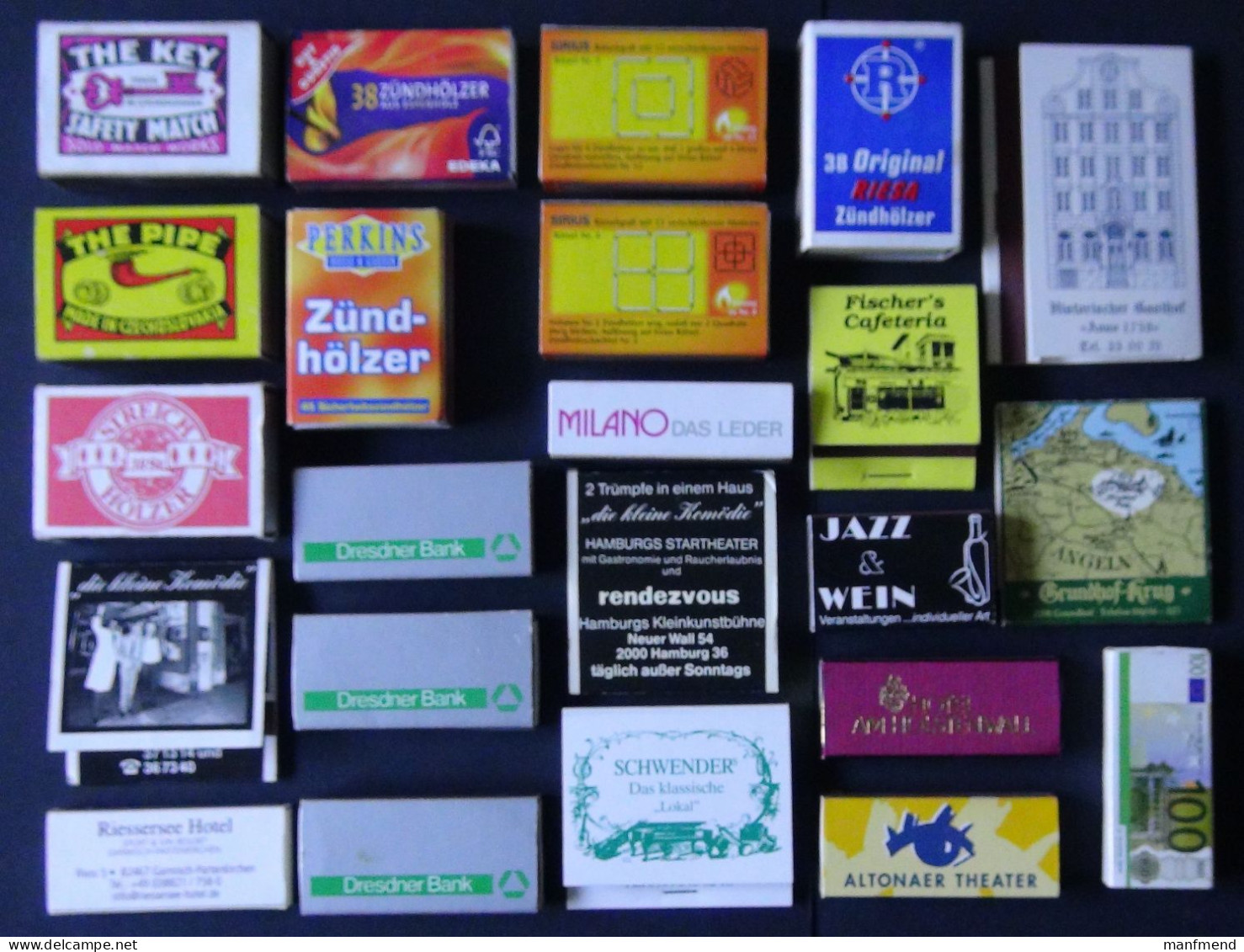 Germany - Lot St. 23 - Look Scan - Matchboxes
