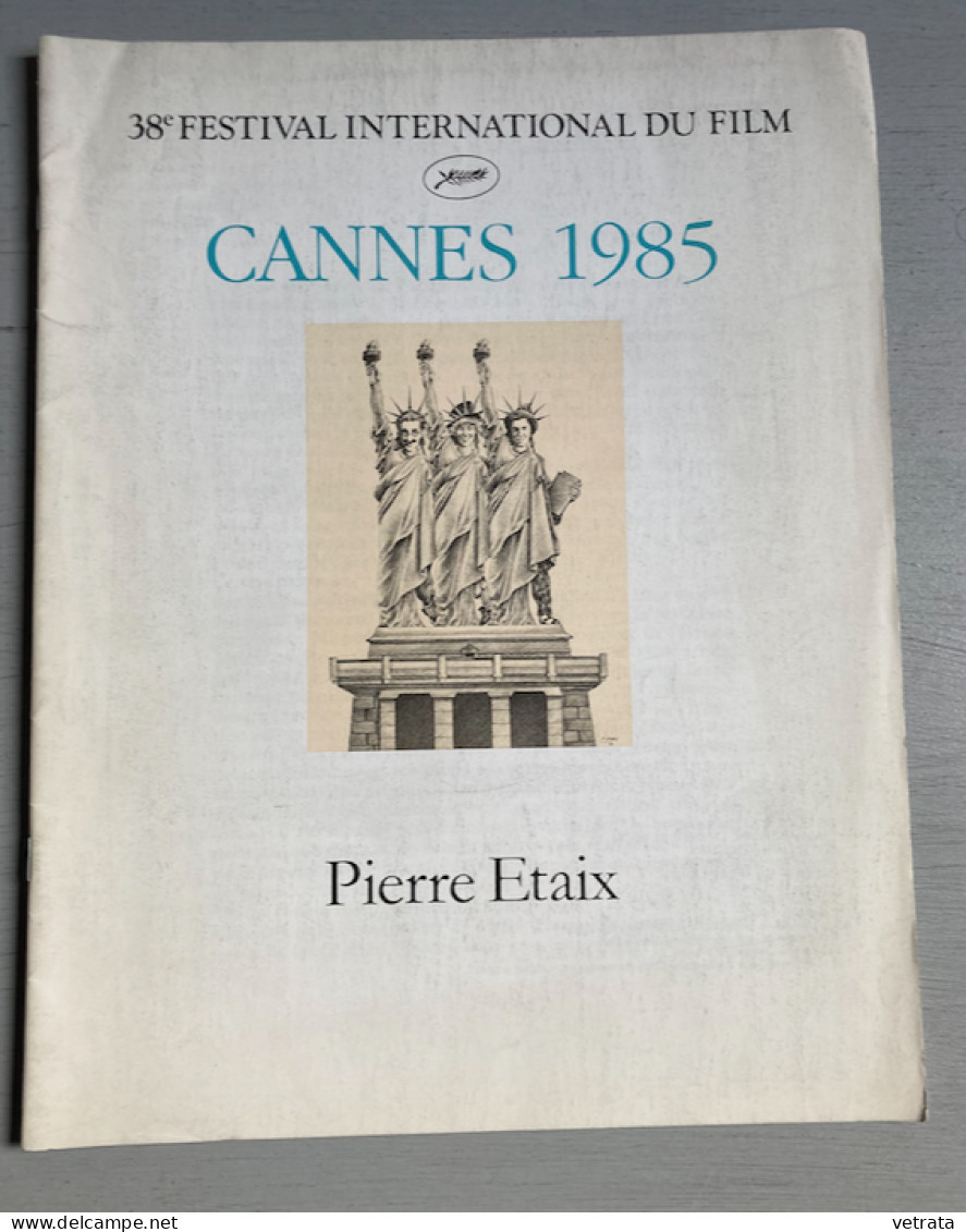 Pierre Etaix  : Plaquette Du Festival International Du Film, Cannes 1985 (Hommage à Pierre Etaix - 32 Pages, Nombreuses - Zeitschriften