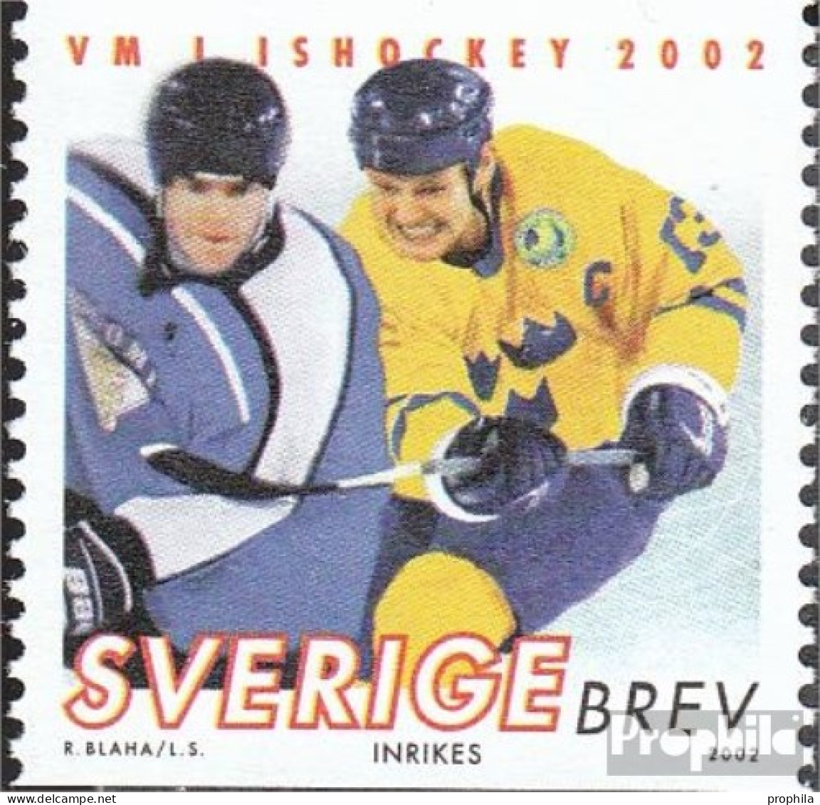 Schweden 2273 (kompl.Ausg.) Postfrisch 2002 Eishockey-WM - Ongebruikt