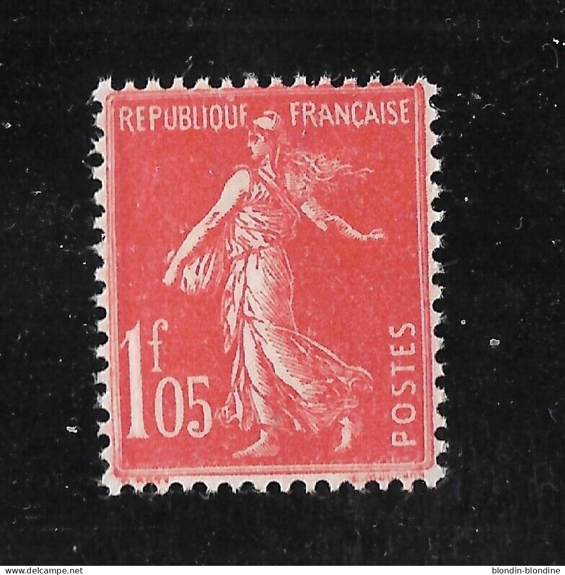 FRANCE YT 195 NEUF** TB - 1906-38 Semeuse Camée