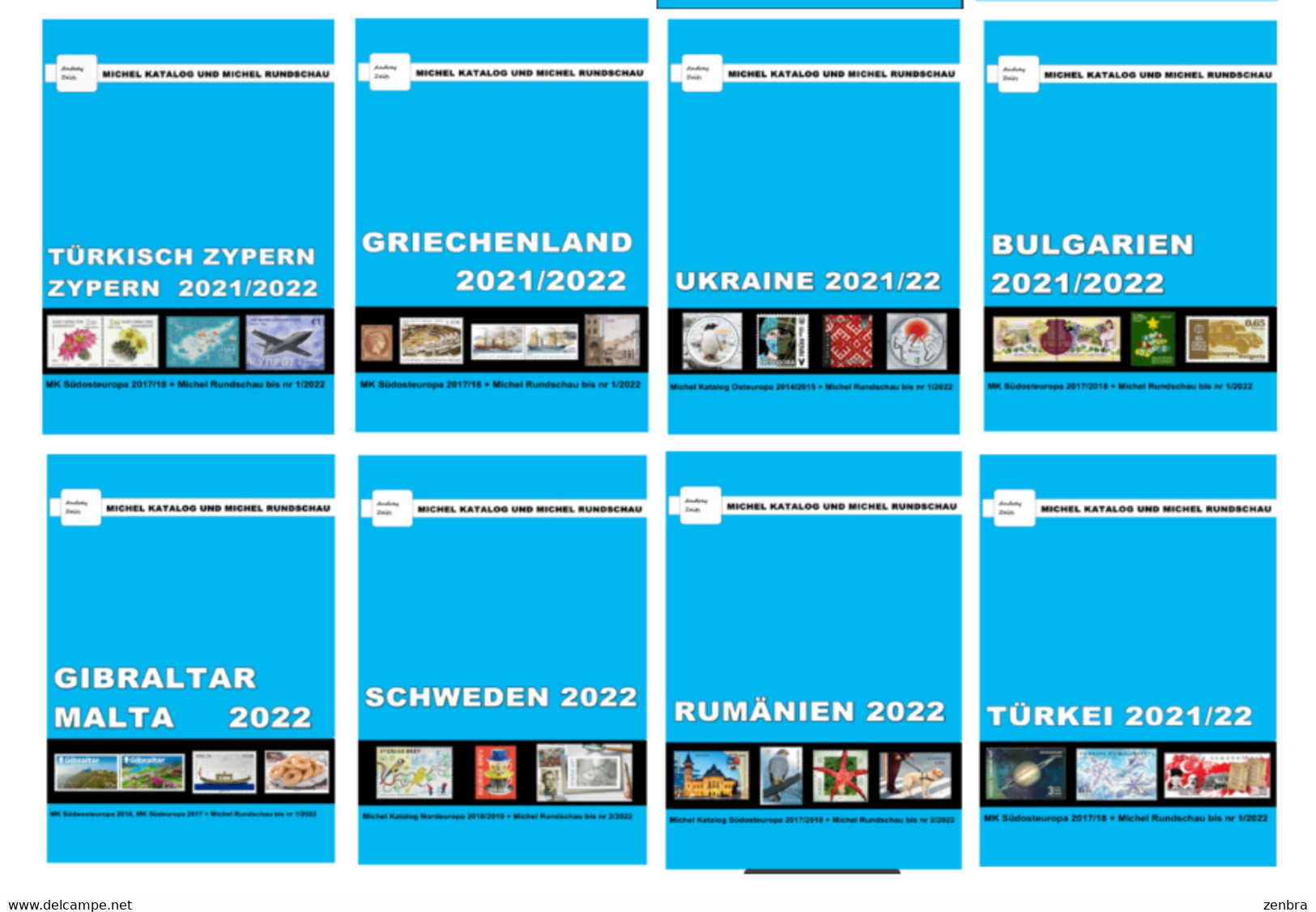 22 CATALOGHI MICHEL EUROPA 2022, DIGITAL PDF - Altri & Non Classificati