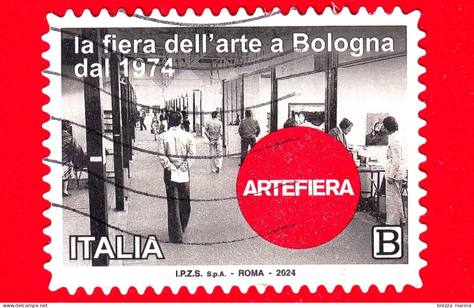 ITALIA - Usato - 2024 - 40 Anni Della Fiera Dell’arte A Bologna – Artefiera - B - 2021-...: Gebraucht