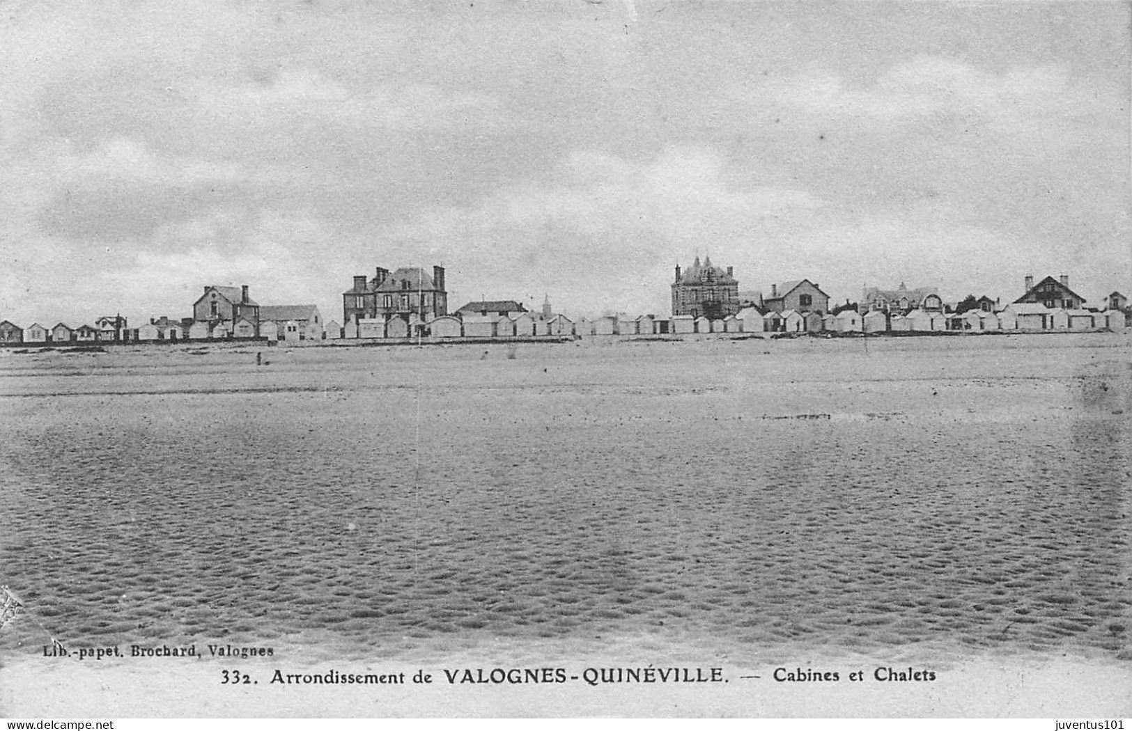CPA Arrondissement De Valognes Quinéville-Cabines Et Chalets-RARE     L2916 - Valognes